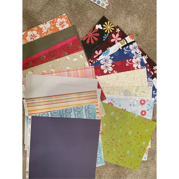 Scrapbook Paper 5 Pounds Various Bundles Crafting Scrapbooking Card Making - Picture 2 of 16